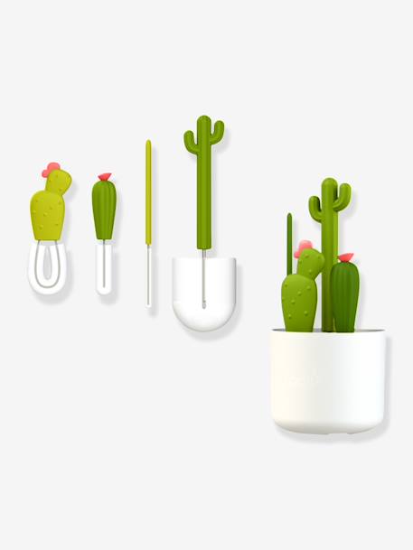 Set van 4 Cactusborstels - Boon WIT - vertbaudet enfant 