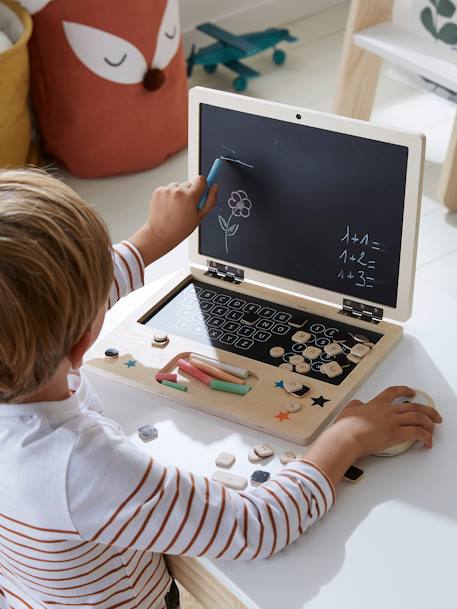 Houten laptop zwart - vertbaudet enfant 