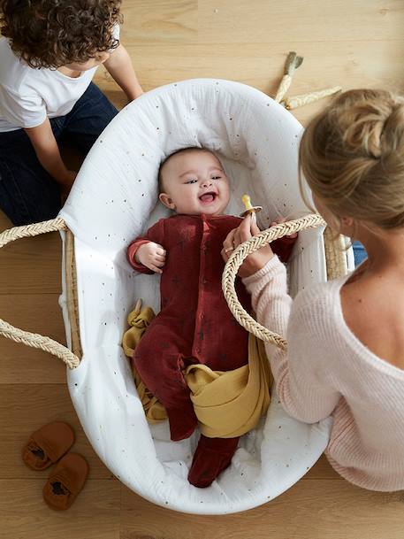 Wicker reiswieg vertbaudet Natuurlijk - vertbaudet enfant 