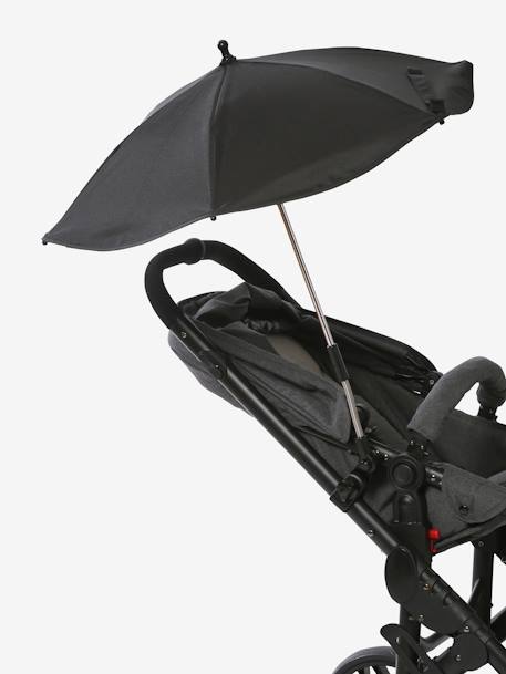 Universele parasol grijs+zwart - vertbaudet enfant 