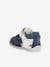 Babysandalen jongen Kaytan GEOX® marineblauw wit - vertbaudet enfant 