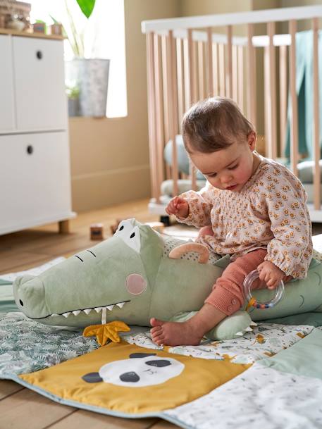 Grote pluche actviteiten Jungle groen - vertbaudet enfant 