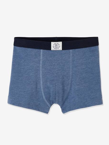 Set van 5 jongensboxers lichtblauw - vertbaudet enfant 