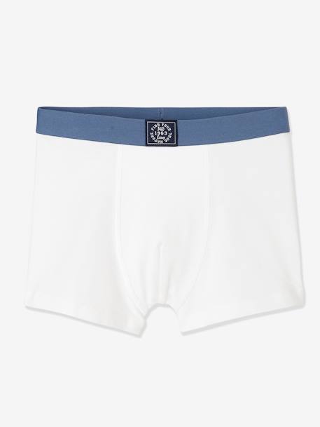 Set van 5 jongensboxers lichtblauw - vertbaudet enfant 