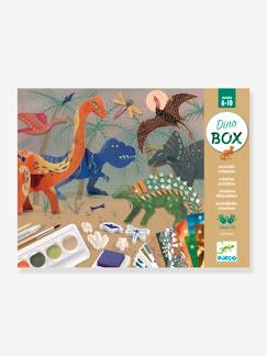 Speelgoed-Creatieve activiteiten-Tekenen en schilderen-Set Wereld van de dinosaurus DJECO
