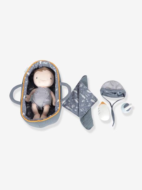 Babypop LITTLE DUTCH Baby Jim en haar accessoires blauw - vertbaudet enfant 