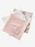 Set van 3 EAU DE ROSE Oeko-Tex® luiers roze - vertbaudet enfant 