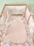 Modulaire bedbumper/veranderbare boxrand EAU DE ROSE ecru / roze - vertbaudet enfant 