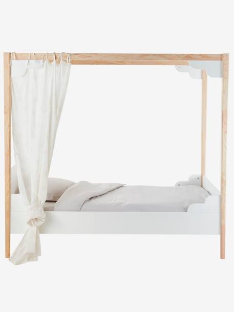 Kinderhemelbed ROMANCE wit - vertbaudet enfant 