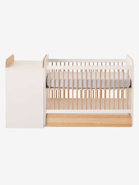 ECLIPSE LINE evolutief combi-bed WIT / HOUT - vertbaudet enfant 