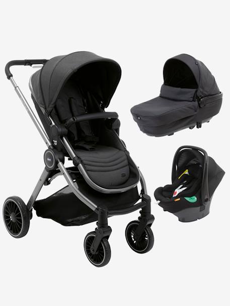 Kinderwagen Trio Best Friend+ Comfort i-Size CHICCO Zwart (Pirate black) - vertbaudet enfant 