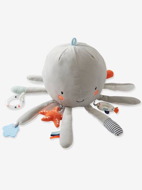 Grote octopusknuffel met accessoires grijs - vertbaudet enfant 