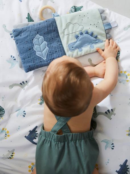 Een accordeon-ontwikkelinsboek PETIT DINO meerkleurig - vertbaudet enfant 