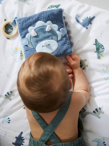 Een accordeon-ontwikkelinsboek PETIT DINO meerkleurig - vertbaudet enfant 