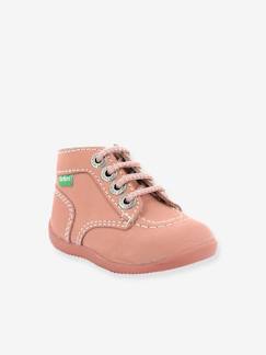 Schoenen-Baby schoenen 17-26-Loopt jongen 19-26-Leren laarsjes meisjesbaby Bonzip 2 KICKERS® 1ers pas