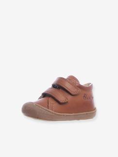 Schoenen-Laarsjes voor jongensbaby Cocoon klittenband NATURINO® 1e stapjes