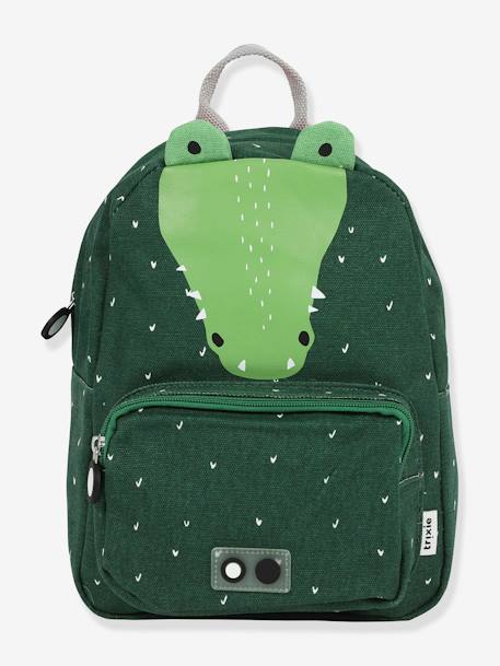 Rugzak Backpack animal TRIXIE beige+groen+Mr Crocodile+Mr Fox+Mr Lion+Mr Penguin+Mr. Polar Bear+nude+sinaasappel - vertbaudet enfant 