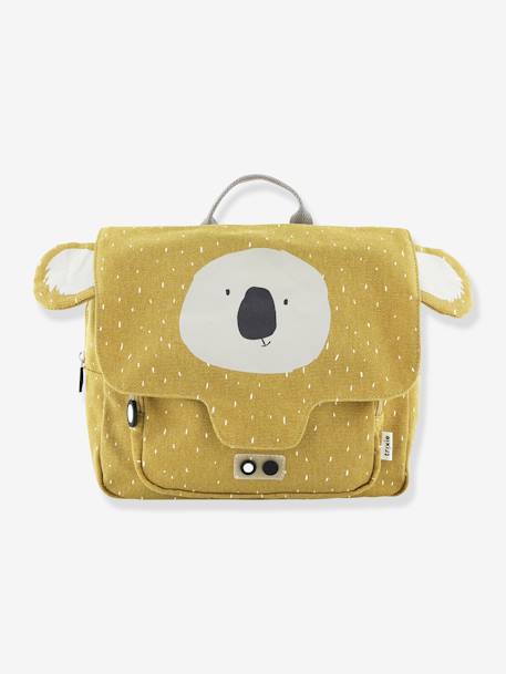 Boekentas Satchel animal TRIXIE beige+groen+Mr Crocodile+Mr Fox+Mr Koala+Mr Lion+Mr Penguin+Mr. Polar Bear+nude+sinaasappel - vertbaudet enfant 