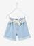 Meisjesshort gebleekt denim - vertbaudet enfant 