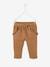 Fleece-pantalon voor meisjesbaby ecru+grijsblauw+koper met print+roze (poederkleur)+saliegroen - vertbaudet enfant 