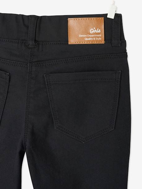 Onverwoestbare meisjes jegging broek. zwart - vertbaudet enfant 