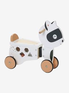 Speelgoed-Eerste levensjaren-Schommelspeelgoed, loopwagens, loopstoelen en loopauto's-Loopwagentje 'Gemaskerde wasbeer' van FSC®-hout