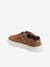 Leren sneakers met veters en rits cognac - vertbaudet enfant 