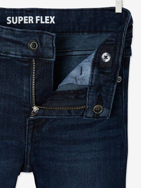 Jongensjeans Superflex onbewerkt denim+stone - vertbaudet enfant 