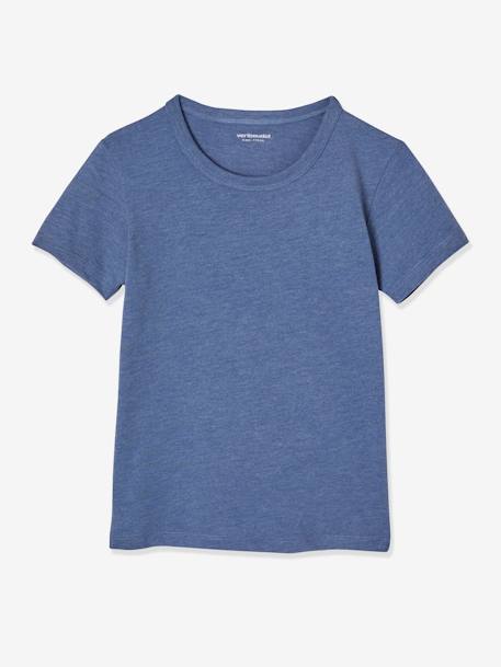 Set van 3 jongens-T-shirts met korte mouwen Set blauw ton sur ton - vertbaudet enfant 