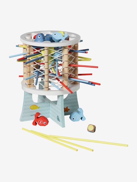 Vissenspel in FSC®-hout meerkleurig - vertbaudet enfant 