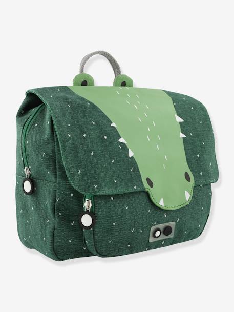 Boekentas Satchel animal TRIXIE beige+groen+Mr Crocodile+Mr Fox+Mr Koala+Mr Lion+Mr Penguin+Mr. Polar Bear+nude+rozen+sinaasappel - vertbaudet enfant 