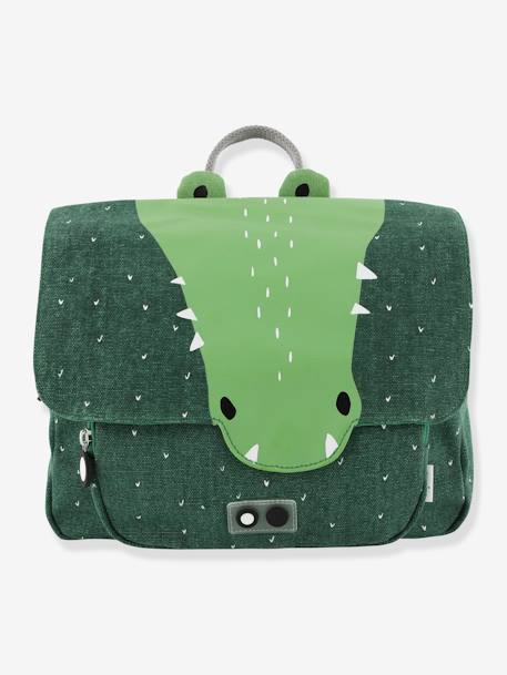 Boekentas Satchel animal TRIXIE beige+groen+Mr Crocodile+Mr Fox+Mr Koala+Mr Lion+Mr Penguin+Mr. Polar Bear+nude+rozen+sinaasappel - vertbaudet enfant 