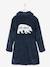 Fleece badjas DONKERBLAUW - vertbaudet enfant 