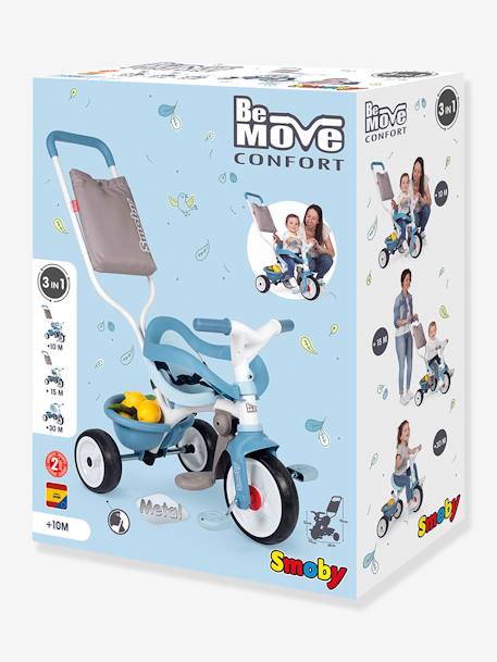 Driewieler Be Move Confort - SMOBY HEMELBLAUW+POEDERROZE - vertbaudet enfant 