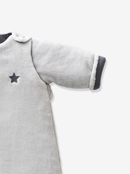 ALASKA Basics Fleece trappelzak grijs+groen+kaki+marineblauw+mosterdgeel+roze - vertbaudet enfant 