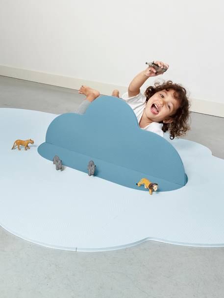 Groot wolken speelkleed - QUUT HEMELBLAUW+MUNTGROEN+POEDERROZE - vertbaudet enfant 