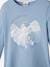 Meisjesshirt met lange mouwen Disney Frozen® BLAUW MET ANIMATIE - vertbaudet enfant 