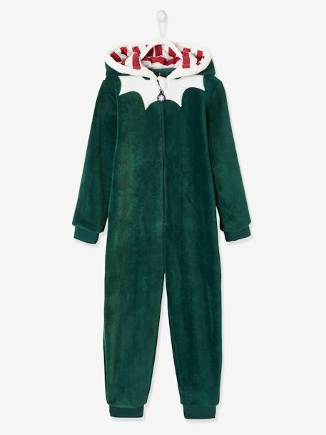 Onesie-pyjama Elfje voor jongens Groen - vertbaudet enfant 