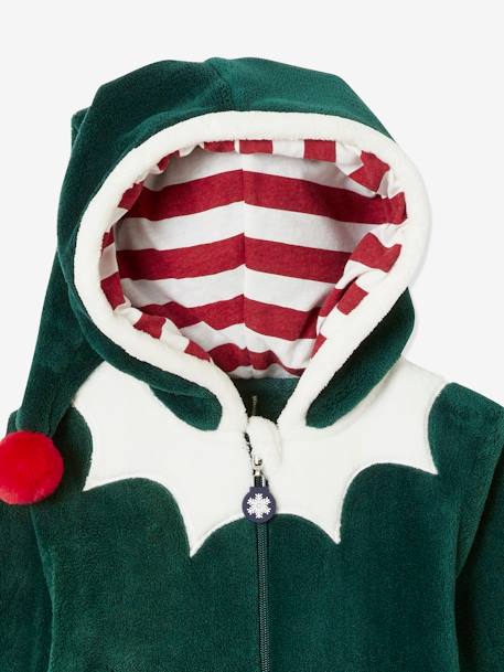 Onesie-pyjama Elfje voor jongens Groen - vertbaudet enfant 