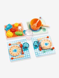 Speelgoed-Imitatiespelletjes-Keuken en etenswaren-Aan tafel lieve katten! - DJECO
