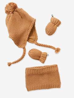 Complex breuk fundament Muts sjaal handschoenen - Baby - vertbaudet
