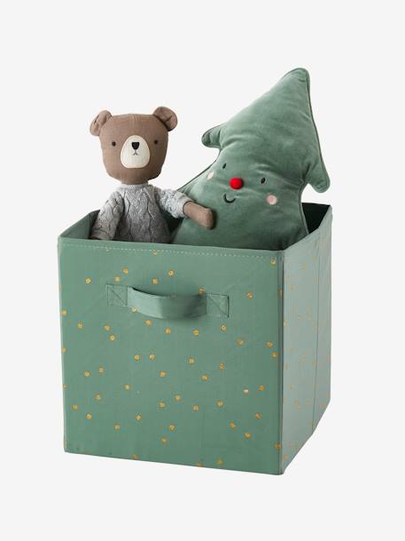 Set van 3 GREEN FOREST opbergbakken bruin en groen - vertbaudet enfant 