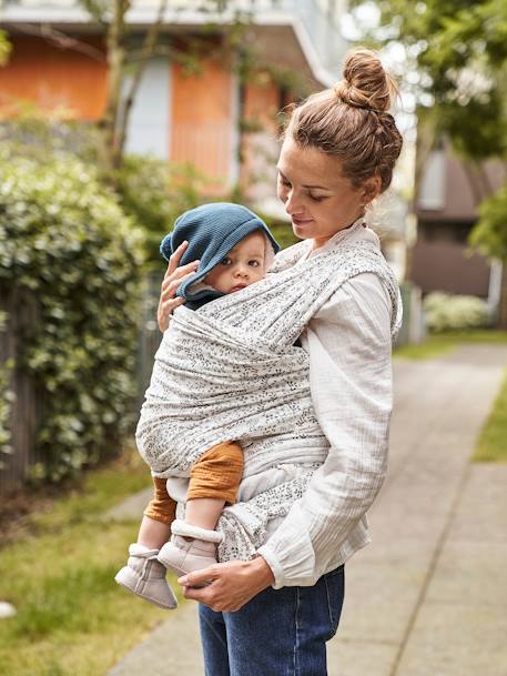 Draagdoek VERTBAUDET ivoor blaadjes - vertbaudet enfant 