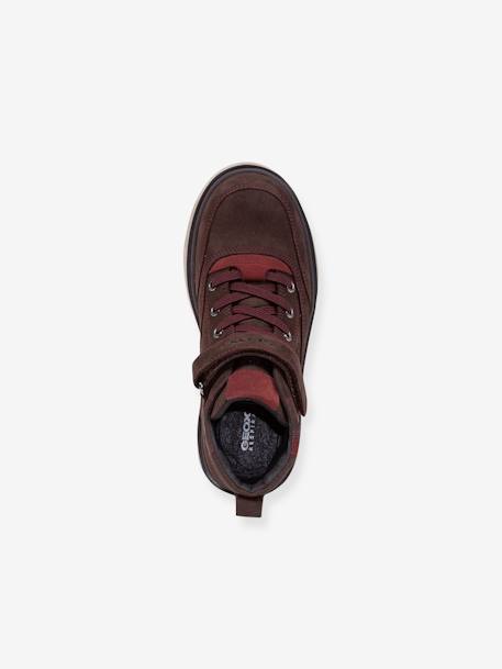 Jongenssneakers J Riddock Boy WPF GEOX® koffie bordeaux - vertbaudet enfant 