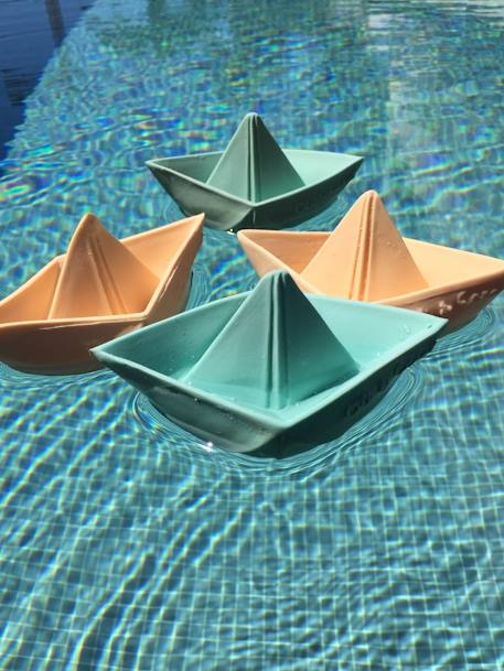 Origami boot badspeeltje - OLI & CAROL MINT+NUDE+VANILLE - vertbaudet enfant 