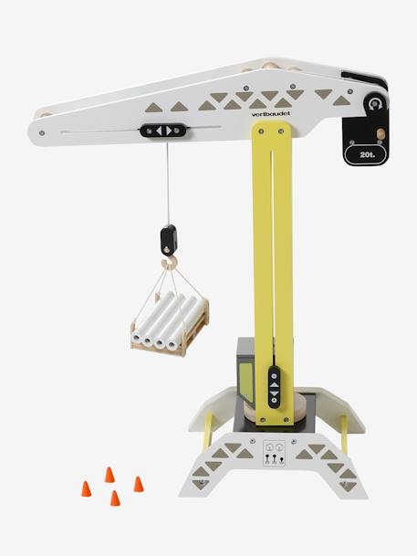 Grote kraan in FSC®-hout meerkleurig - vertbaudet enfant 