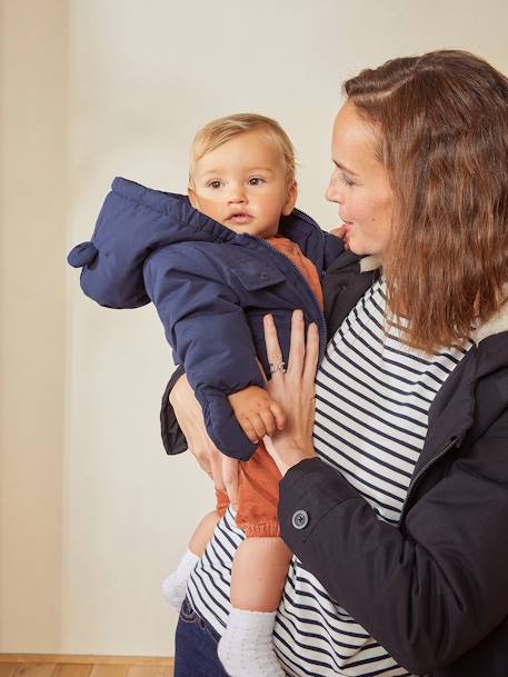 2 in 1 Baby Voetenzakpakje inkt - vertbaudet enfant 