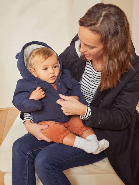 2 in 1 Baby Voetenzakpakje inkt - vertbaudet enfant 