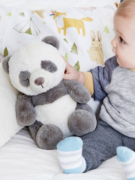 Nachtlampje Peaceful Panda CLOUD B ZWART WIT - vertbaudet enfant 