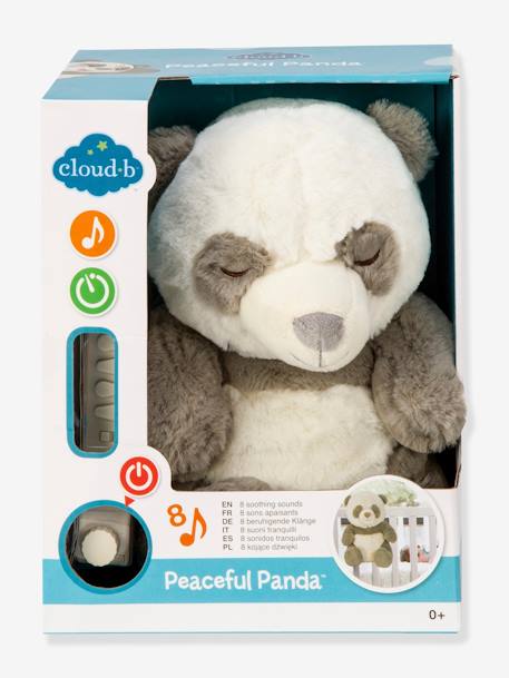 Nachtlampje Peaceful Panda CLOUD B ZWART WIT - vertbaudet enfant 